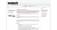 Desktop Screenshot of anywherets.com