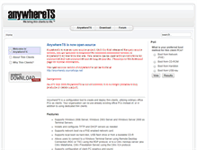 Tablet Screenshot of anywherets.com